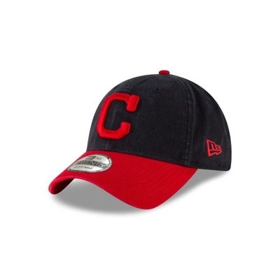 Cleveland Indians Gorra | New Era MLB Core Classic Home 9twenty Adjustable Cap Mexico - Azules